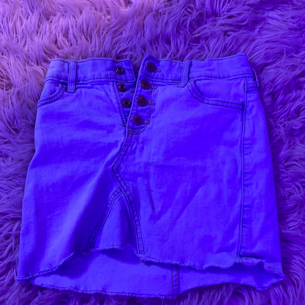 Jean skirt!!